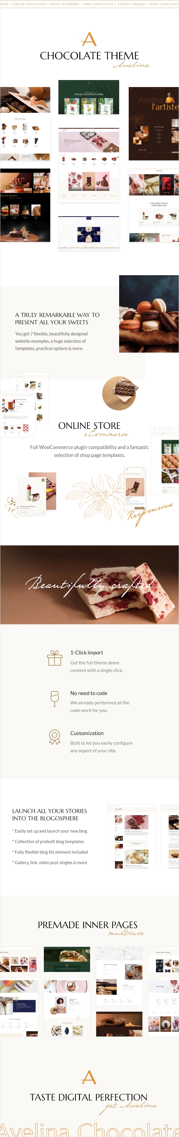 Avelina - Chocolate and Cake Shop Theme - 2